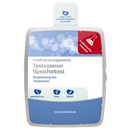 Medivere Speicheltest Testosteron , 1 Stück (1Er Pack)