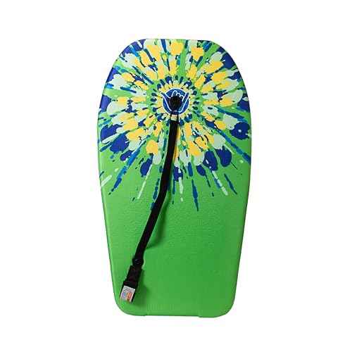 WAHU - Bodyboard für Kinder – 84 cm – Kapazität bis zu 122 cm/30 kg – Surfbrett für Kinder aus XPE mit patentiertem, verstellbarem elastischem Gurt – leicht zu transportieren – zum Spielen, Gleiten am