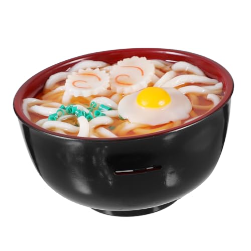 BESPORTBLE Japanische Ramenschale Gefälschtes Lebensmittelmodell Münzsparglas Ramen Bowl Dekoration Für Sammler Japanisches Design