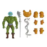 MASTERS OF THE UNIVERSE Actionfiguren - Sammlung mit He-Man und Skeletor, 14cm, 16 Gelenke, Retro-Verpackung, Mini-Comic-Heft, für Sammler und Kinder ab 6 Jahren, HKM77