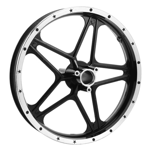 MAGICLULU Mini-motorrad Hinteres Fahrradrad Mini-motorräder Für Reparatur Von Mini-fahrradrädern Hinterradnabensatz Für Hinterradnabenbaugruppe Schwarz Aluminiumlegierung