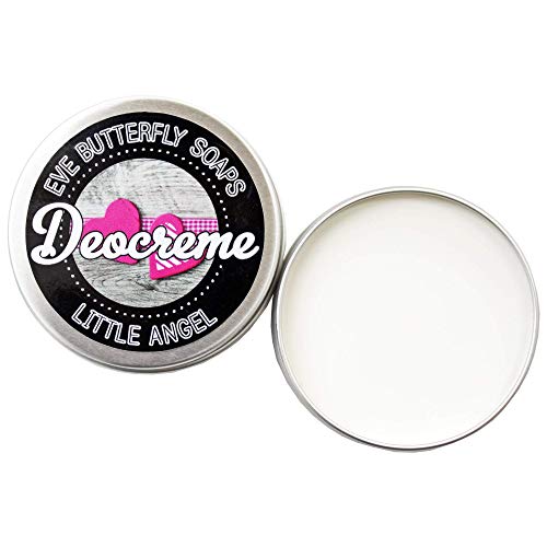 Deocreme Little Angel - Regular Size 50 g | aluminiumfrei, Duft nach Babypuder, vegan