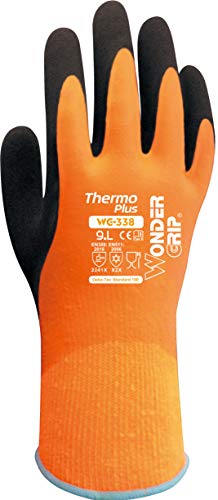 Wonder Grip WG-338 Thermo Plus Wasserdichte Handschuhe mit Kälteschutz, Grösse XL/10