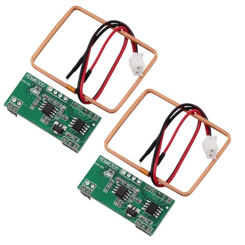 Heevhas RDM630 125 KHZ EM4100 Radiofrequenz-Identifikation Lesemodul Read Module UART Serial Output DC 5V (2 Stück)