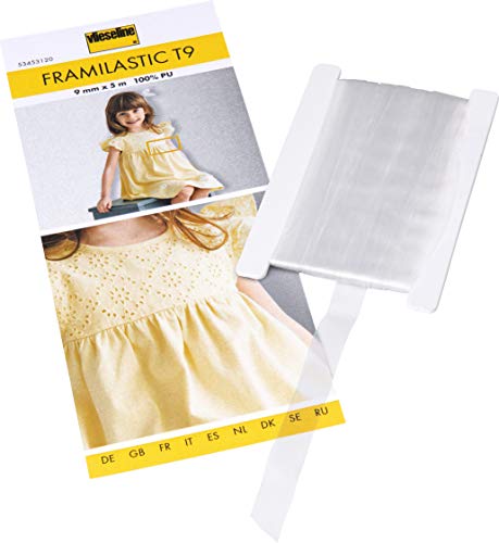 Vlieseline Framilastic, 100% PU, transparent, 9 mm x 5 m