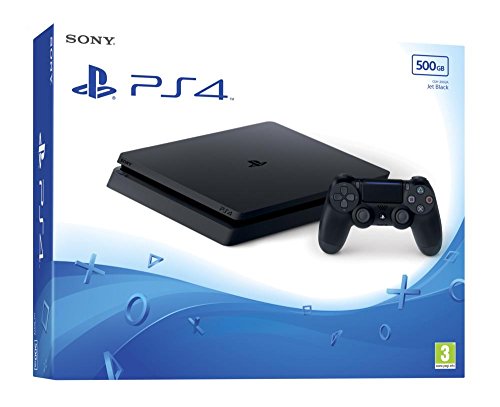 PlayStation 4 - Konsole (500GB, schwarz,slim) [CUH-2016A]