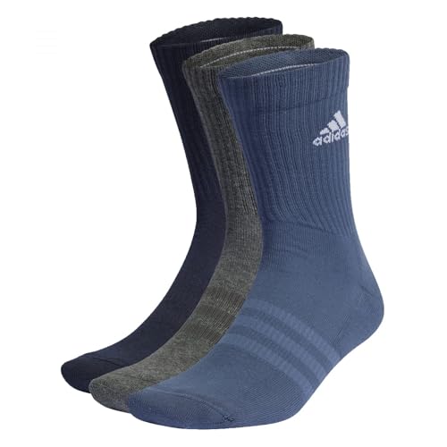 adidas Socken (3er Pack), Legend Ink/Preloved Ink/Dark Grey Heather, 10.5-12.5