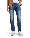 G-Star Herren 3301 Slim Jeans, Blau (vintage medium aged 51001-8968-2965), 32W / 32L