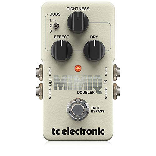 TC Electronic MIMIQ DOUBLER Bahnbrechendes Gitarren-Doubler-Pedal mit 3 Spuren