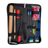 Klavier-Stimmset, Klavierstimmset, professionelles Klaviereinstell-Set, 16-teilig, stumme Einstellschlüssel, Befestigung, Werkzeugset zur Klaviereinstellung, Schlüsselhammer, Pia-Zubehör