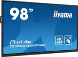 iiyama Prolite TE9812MIS-B3AG 247.7cm 97,5" IPS LED Large Format Display 4K UHD 40 Touchpunkte PureTouch-IR VGA HDMI USB-C USB3.0/2.0 RS-232c RJ45 HDMI-Out 7H OPS-Slot WiFi Android OS AntiGlare