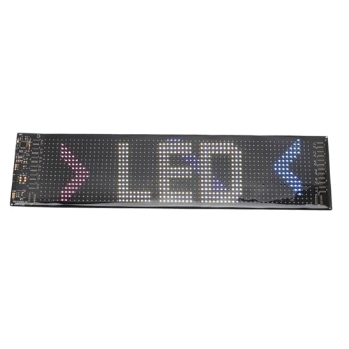 Superhelles Programmierbares LED-Schild, Flexibles LED-Panel mit -App-Steuerung, Lauftextanimation für Autogeschäft, Party, Bar, Hotel, Ausgestattet mit Wasserdichter