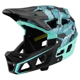 Lixada Vollgesichts-Mountainbike-Helm für Erwachsene, Fullface BMX Helme, Racing Downhill MTB-Helm für Mountainbike