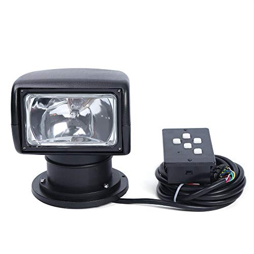 Suchscheinwerfer für Boote, Marine Scheinwerfer 100W LED Scheinwerfer Suchscheinwerfer Fernbedienung 2500LM Für Marine Boot Auto