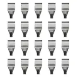 -Abstellgleishaken Hochleistungs -Edelstahl -Abstellgleisklammern Low -Profil -Kleiderbügel für hängende Postbox -Topfpflanzen Wanddekoration 304 Edelstahl 20pcs