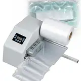 Automatische Inflator und Luftkissenmaschine, 200 W Leistung, schnelle Aufblasgeschwindigkeit 16 m/min, einstellbare Heißsiegeltemperatur 80-175 Stufen, für effiziente Luftpolsterfolienverpackung