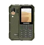 Tastentelefon Hammer 6 LTE Military Edition, großer Akku 2500mah bis zu 7 Tage Standby, Taschenlampe und SOS-Taste, Volte-Technologie, beleuchtete Tasten, IP68 1,5 Meter Droptest, 2,4 Zoll Bildschirm