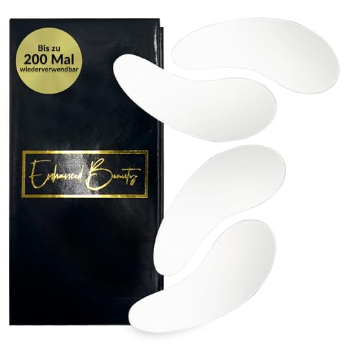 Wonderpads – Wiederverwendbare hypoallergene Silikonpads, 4 Stück. Entwickelt innovativ von Lash-Stylisten für präzises Arbeiten bei Wimpernverlängerungen. Rutschfest, hautfreundlich und kostensparend