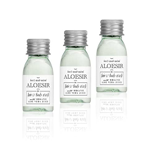 Hotel Shampoo Duschgel 2in1 Aloesir Flasche 20ml 100 Stück mit Aloe Vera