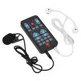 Sprachwechsler, Sprachwechslergerät 8 Soundeffekte Stimmenverzerrer Gerät Gaming Voice Changer Sound Live Soundkarte Unterstützt Mehrere Sprachen