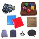 Korean Traditionelles Spielspiel, Gonggi Jack Stone Pebbles Set, Stone Catching Game, Hand Eye Koordination Training Toy