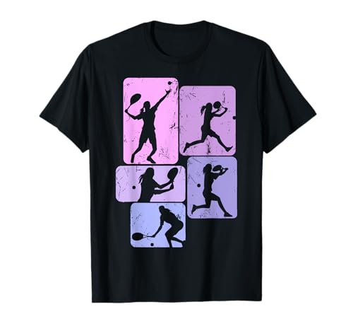 Tennis Tennisspielerin Mädchen Damen T-Shirt