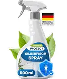 Silberfische-Spray 500 ml – Silberfische und Papierfische schnell & effektiv loswerden mit Langzeitwirkung - Alternative zu Silberfisch-Köderdose inkl. Ebook mit Tipps zum Silberfische bekämpfen