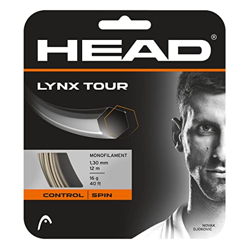 HEAD Unisex-Adult Lynx Tour Tennis-Saite, Champagne, 1.20 mm / 18 g