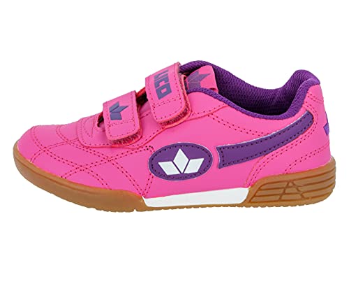 Lico Bernie V Unisex Kinder Multisport Indoor Schuhe, Pink/ Lila/ Weiß, 26 EU