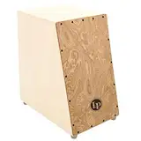 LP Latin Percussion Frontplatte für Cajon LP1433 Angled Cajon Teakan Tong Furnier - LP1433-FP