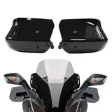 WUURAA Motorrad Handprotektoren Schild Für H&onda Forza 350 300 Forza125 NSS350 Hand Schutzfolie Windschutzscheibe Zubehör Schutz (Color : Schwarz)