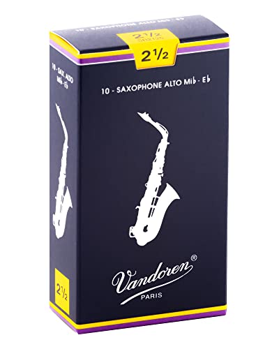 Vandoren Classic Altsax 2,5 Blatt, 10 Stück