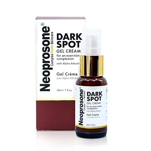 Neoprosone, Hautaufhellende Creme, 60 g - Verblasst dunkle Flecken auf: Gesicht, Knie, Ellbogen, Hände, Privatbereiche, parabenfrei, chemikalienfrei, vegan