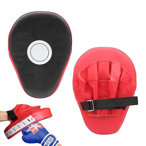 1 Paar Boxen Pratzen Trainer Boxing Pads Kickboxen Boxpratzen für Erwachsene Muay Thai Taekwondo Bewegung Karate Martial Art