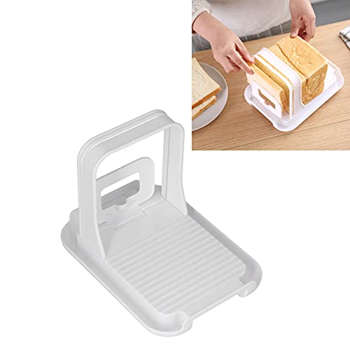 Brotschneidemaschine Faltbarer Brotschneideführer, Laibschneidermaschine - Brot Bagel Laibschneider Aufschnittmaschine zum Schneiden/Kuchen/Bagel