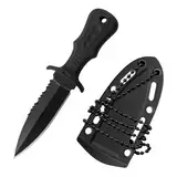 Messer Outdoor, Neck Knife Messer, Tanto Messer, Tragbares Messer Kette, Outdoor Hals Messer, Tanto Knife Mini, Neckknife Mit Kunststoffscheide Und Kugelkette Für Den Einsatz Freien Selbstverteidigung