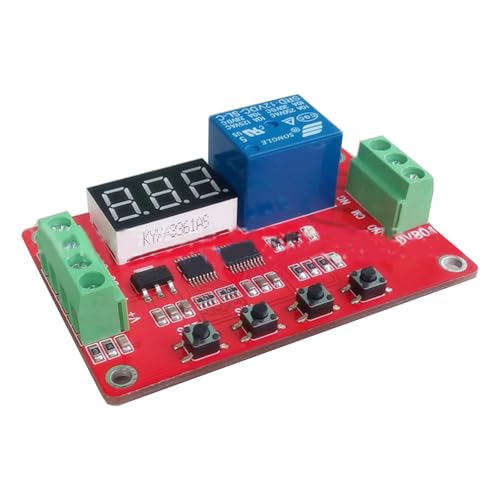 YiQinzcxg Electronic Components Digital Display DVB01 Voltage Comparator Controller Measurement Module Replacement 5V 12V 24V DVB01 Voltage Comparator