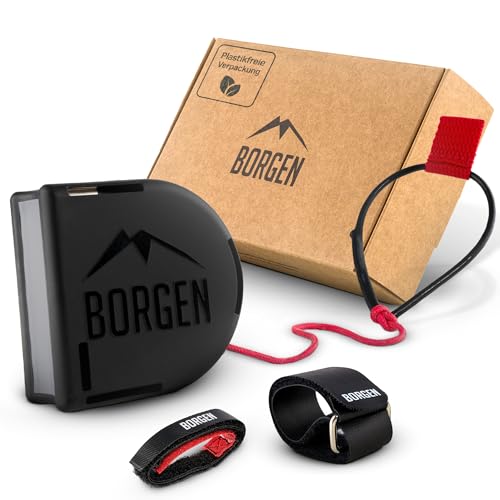 Borgen Fahrrad Abschleppseil für Kinder und Erwachsene, Sicheres und Einfaches An- und Abkoppeln, passt für alle Lenker, geeignet für Woom, Zuglast bis 120 kg