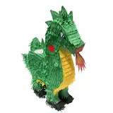 Pinata Drache zum Befüllen und Aufhängen zur Party-Deko, Geburtstag 52 x 10,5 x 50 cm