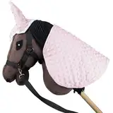 SKIPPI Decke und Fliegenhaube für Hobby Horse – Rosa, Hobby Horse Zubehör