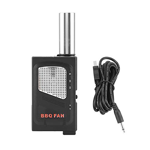 Verbesserter Grill Haartrockner 5V DC Grill Haartrockner mit USB Kabel, dies ist ein nützliches Camping Grillzubehör, geräuscharm, stilvoll und schön