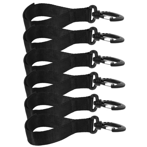 JUMPLAWN 6 Teiliger Bootshaken Robuste Hakenhalter Bootspaddelhalter Elastischer Bootshaken Rutenhalter Für Boote Boots Kit Kajakpaddelhalter Bungee Dockleine Verstellbare