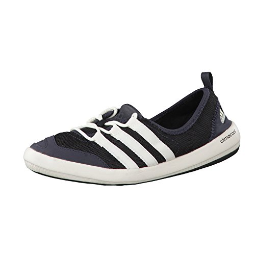 adidas Climacool Boat Sleek G64452 Damen Bootsportschuhe, Schwarz (Black 1 / Chalk 2 / Dark Shale), EU 44 2/3 (UK 10)