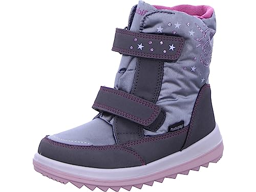 Richter Mädchen Husky 2.0 Schneestiefel, Ash Rose Unicorn, 31 EU