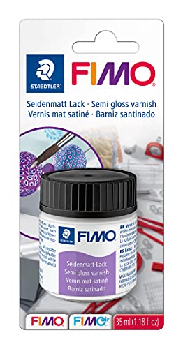 Staedtler FIMO Lack seidenmatt Wasserbasis, 35 ml (1er Pack)