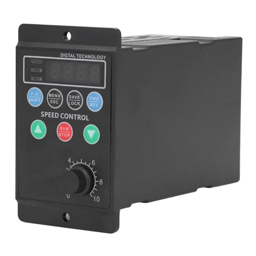 Mavaol Smart Inverter Energiesparender Motorregler, einstellbare Frequenz 0,1–400 Hz, Kupferspule, flammhemmend, für Pumpenventilator-HVAC-Anwendungen