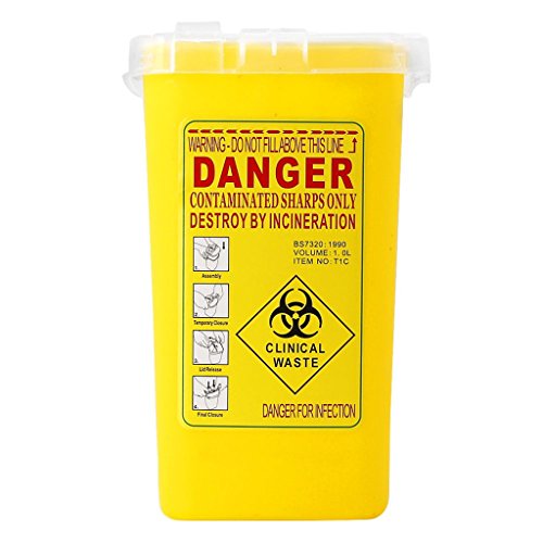 Colcolo Biohazard Container Nadelentsorgungsbehälter, Medizinischer Behälter