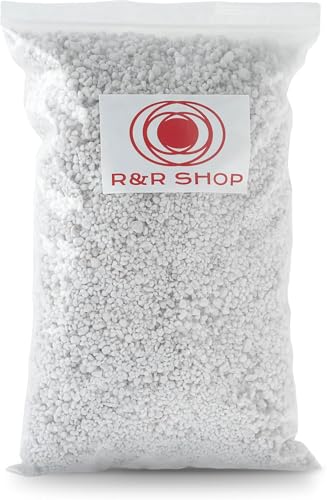 R&R SHOP – Mittelexpandierter Perlit, neutraler pH-Wert, ideal für Gartenarbeit, Keimung, Belüftung, Verbesserung des Pflanzenwachstums (20L)