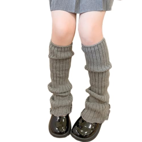 NOLOWY Hohe Socken, Wadensocken für Teenager, Mädchen, lange Beinbedeckungen, lange hohe Strümpfe, Kinder, Studenten, Knöchelsocken