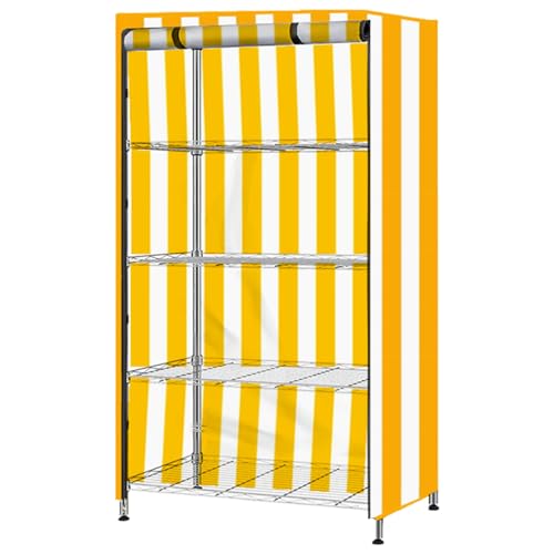 Regalhülle | Kompakter Schutz für Regale – verstärkter Staubschutz und wasserdicht 210D für Organisation und Aufbewahrung im Innenbereich, Küche, Keller, Garage Schrank